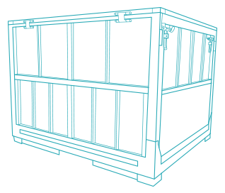 Collapsible IBC